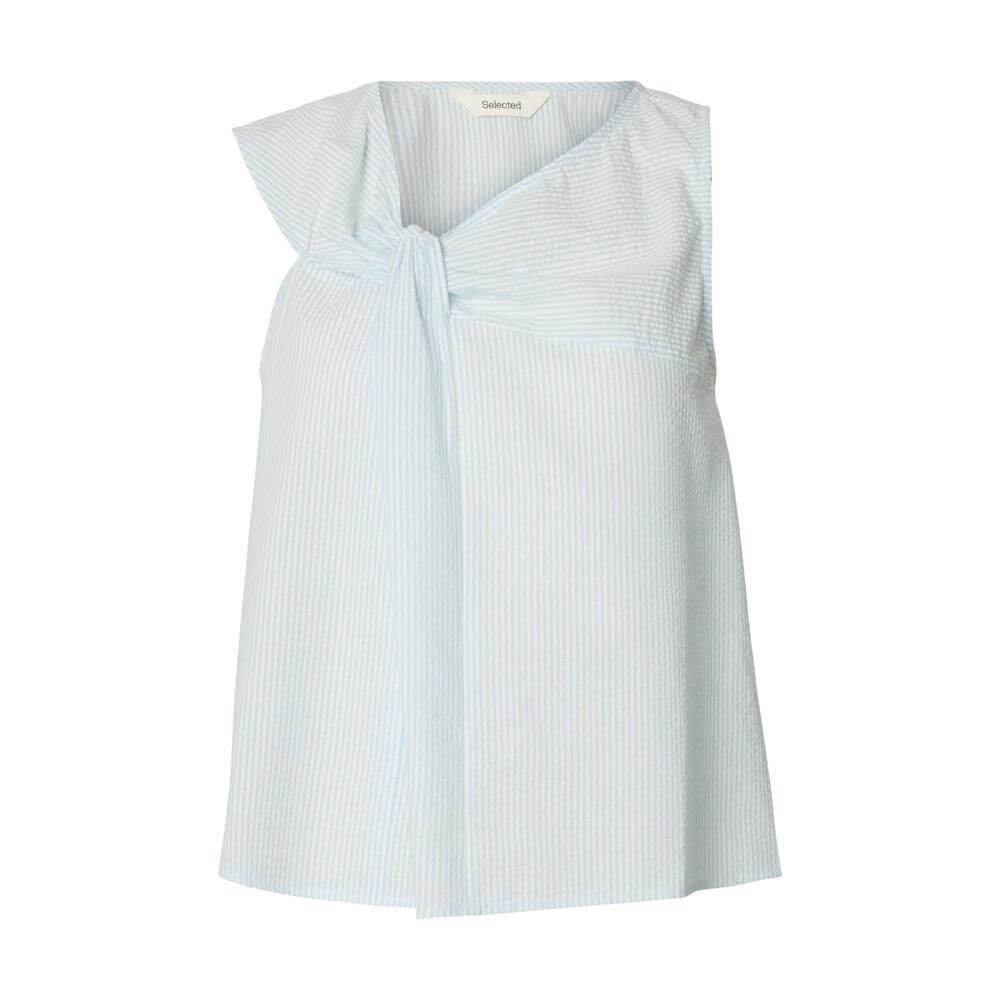 Selected Femme Hannah Twist Detail Top